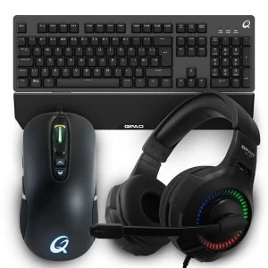 Image of Qpad - MK-40 Pro Gaming Membranical Keyboard Optical Gaming (Black)