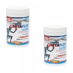 Image of Protected Cortaflex Ultra Strength 60 Capsules- Twin Pack