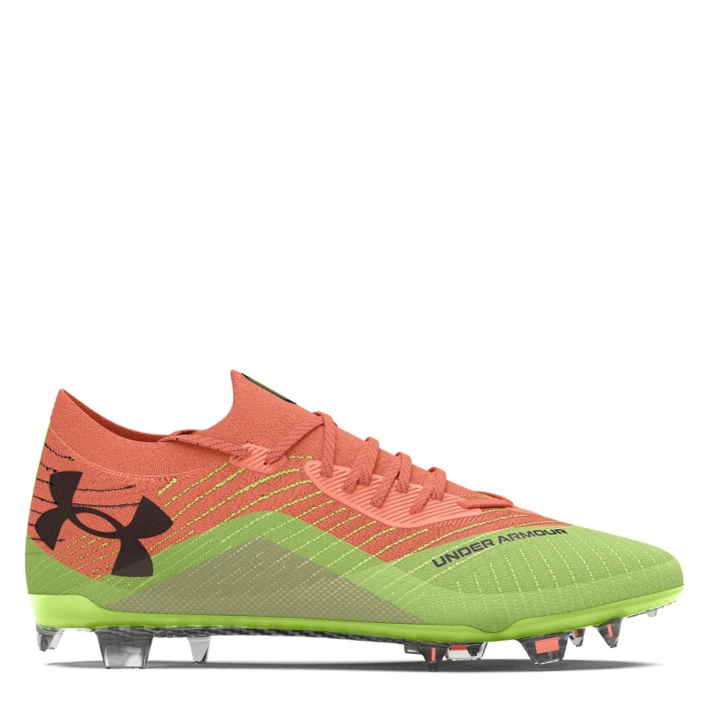 Image of Under Armour Shadow Elite 2 Womens Firm Ground Football Boots Orange female 4 (37.5)