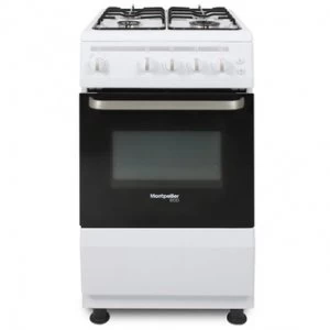 Image of Montpellier SCG50W Single Oven Gas Cooker