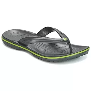 Image of Crocs CROCBAND FLIP mens Flip flops / Sandals (Shoes) in Kaki,6,9,13,11,5,7,4,9,11,12