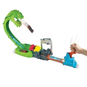 Image of Hot Wheels City Toxic Snake Strike Playset