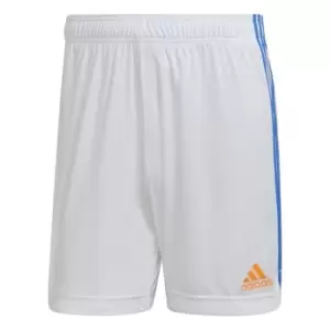 Image of adidas Real Madrid 21/22 Home Shorts Unisex - White