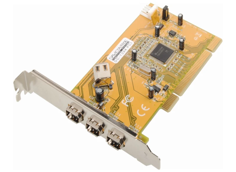 Image of Dawicontrol DC-1394 PCI FireWire Controller interface cards/adapter IE