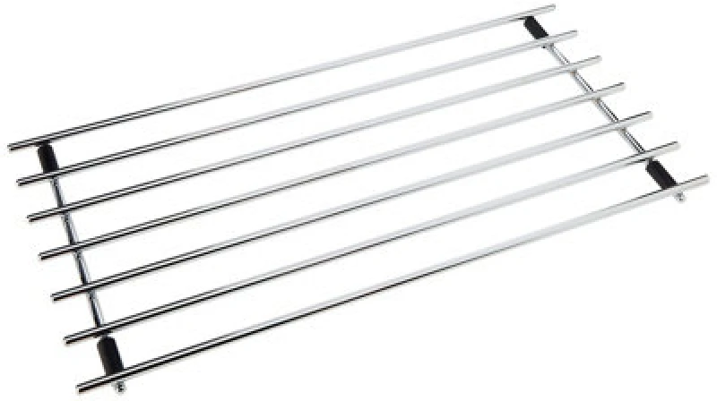 Image of Dexam Chrome Rectangular Trivet For Hot Dishes