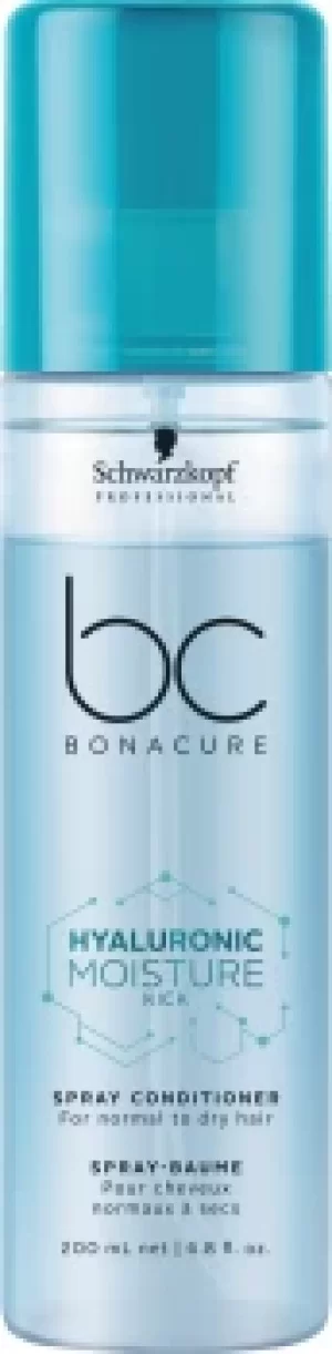 Image of Schwarzkopf Professional BC Bonacure Hyaluronic Moisture Kick Spray Conditioner 200ml