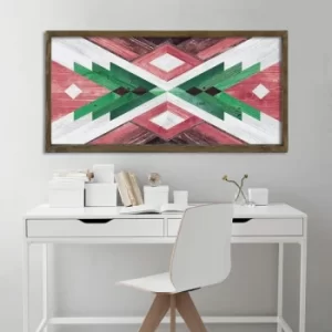 Image of TAH060 Multicolor Decorative Framed MDF Painting