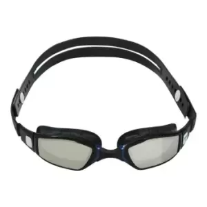 Image of Aqua Sphere Sphere Phelps Ninja Silver Mirror Goggles Adults - Black