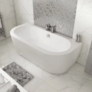 Image of Wickes Blend D - Shaped Bath