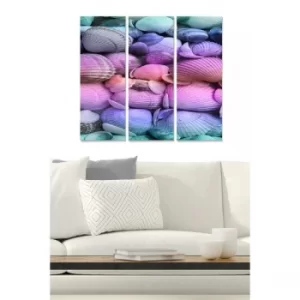 Image of MDF1776311 Multicolor Decorative MDF Painting (3 Pieces)