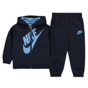 Image of Nike Flc Zip Set BB12 - Blue
