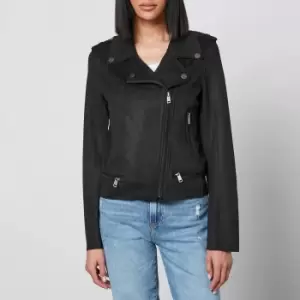 Image of Guess Monica Faux Suede Jacket - S