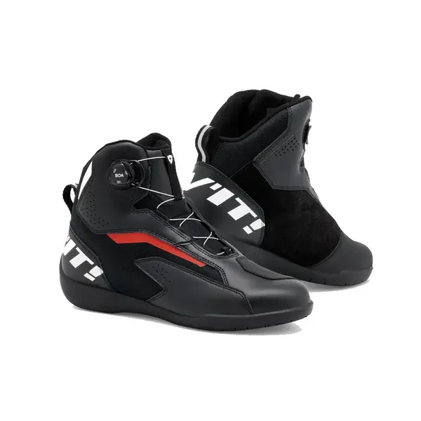 Image of REV'IT! Jetspeed Pro Shoes Black Red Size 47