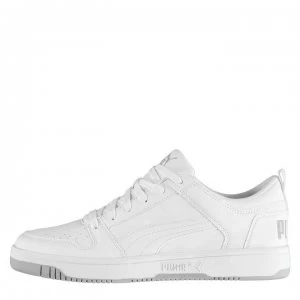 Image of Puma Rebound Lay Up Lo SL Trainers Mens - White