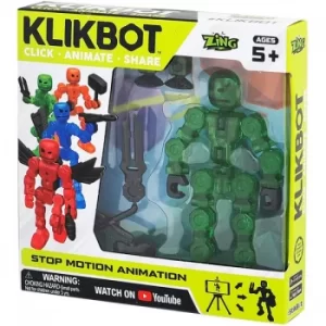 Image of Helix Green KlikBot Hero Figure