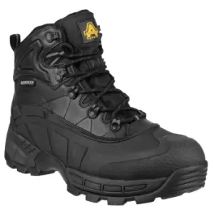 Image of Amblers Mens FS430 Orca S3 Waterproof Leather Safety Boots (5 UK) (Black)