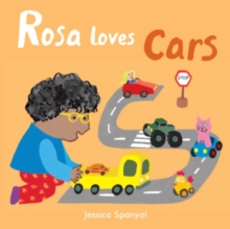 Image of Jessica Spanyol Rosa Loves Cars Book Multi unisex