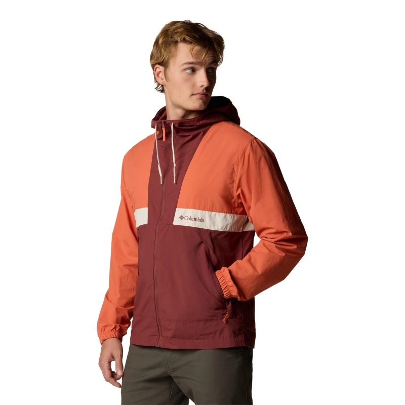 Image of Columbia Mens Spire Valley Water-Repellent UPF 50 Softshell Jacket Tuscan male Small
