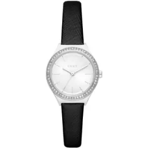 Image of Ladies DKNY Parsons Watch with leather strap