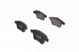 Image of Bosch 0986494203 BP1114 Brake Pad Set Disc Brake Front Axle