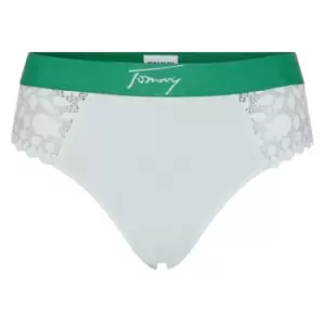 Image of TOMMY HILFIGER High Waist Bikini (Ext Sizes) - Green