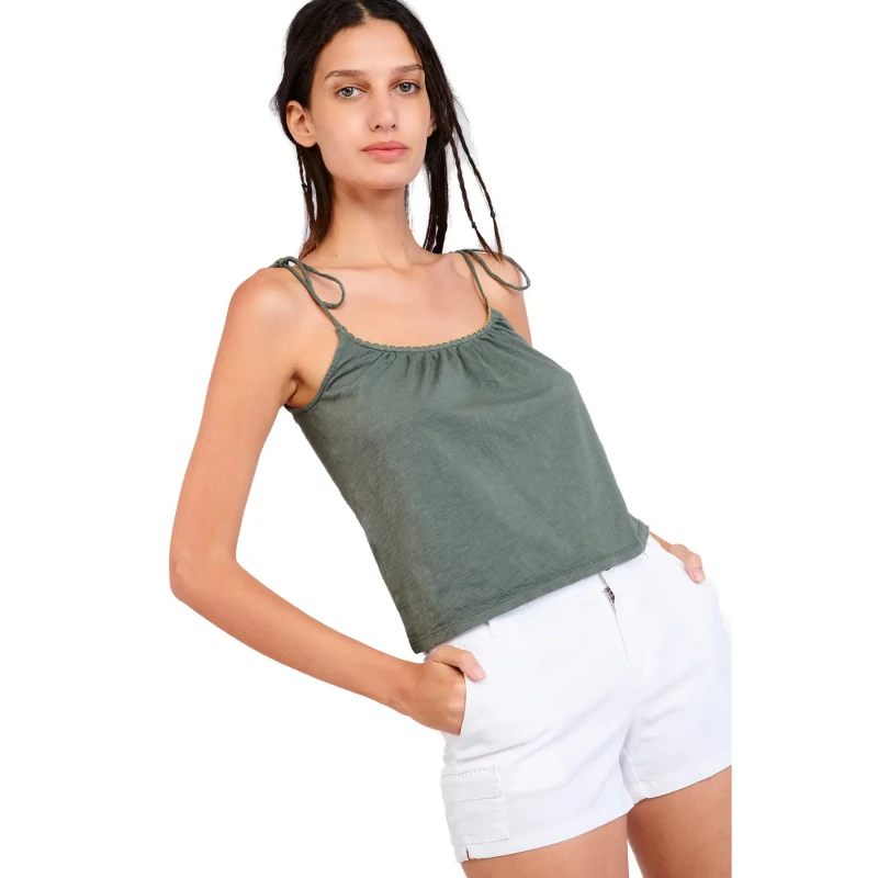 Image of banana moon Womens tank top Banana Moon Zeline Midoli Vert Female L