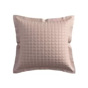 Image of Bedeck of Belfast Avita Sham Pillowcase, Tuberose/Silver