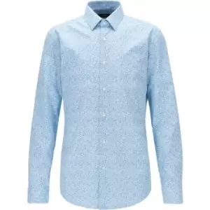 Image of Boss Isko Shirt Mens - Blue