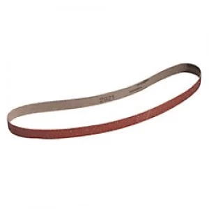 Image of Faithfull FAIAB100610M Sanding Belt 80G Coarse Medium Brown Pack of 3