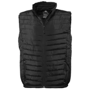 Image of Tee Jays Mens Padded Zepelin Vest Jacket / Gilet (M) (Black)