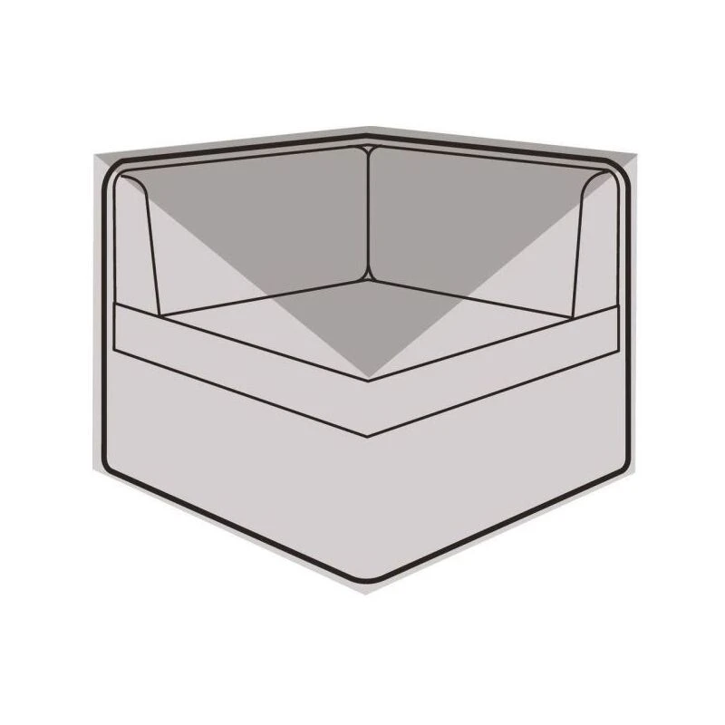 Image of Garland Large Corner Unit Cover Black, 5 Year Warranty W3698