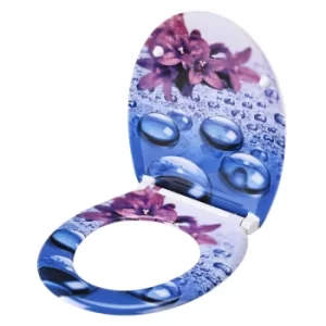 Image of Soft Close Toilet Seat Drops with Quick Release