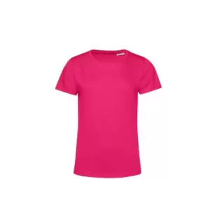 Image of B&C Womens/Ladies E150 Organic Short-Sleeved T-Shirt (S) (Magenta)