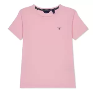 Image of Gant Logo T Shirt - Pink