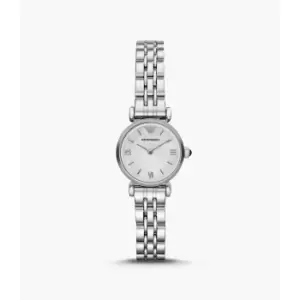 Image of Emporio Armani Womens Analog Stainless Steel Watch - Silver
