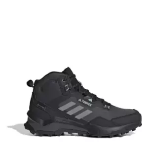 Image of adidas Terrex AX4 Mid Gore-Tex Womens Hiking Shoes - Grey