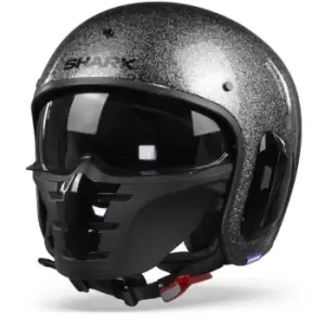 Image of Shark S-Drak 2 SSX Blank Glitter Silver Silver Glitter XL