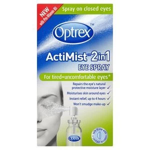 Image of Optrex ActiMist 2in1 Tired + Uncomfortable Eye Spray 10ml