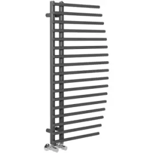 Image of Warmehaus - Sigla 1000 x 550mm Grey Designer Heated Towel Rail