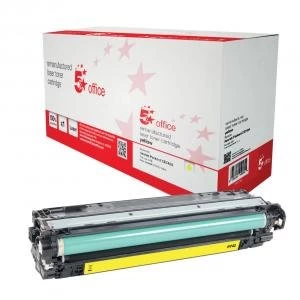 Image of 5 Star Office HP 307A Yellow LaserJet Toner Cartridge