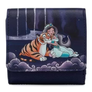Image of Loungefly Disney Jasmine Castle Kisslock Wallet