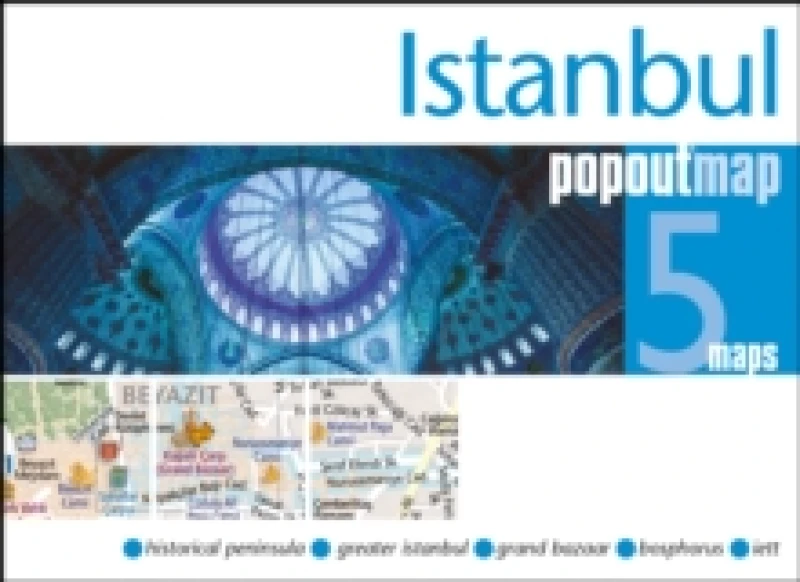 Image of Istanbul PopOut Map Sheet map, folded