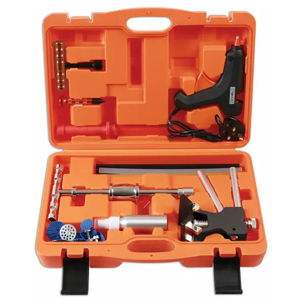 Image of POWER-TEC Dent Removal Glue Kit 35pc 92487 - Power-tec 5018341924874