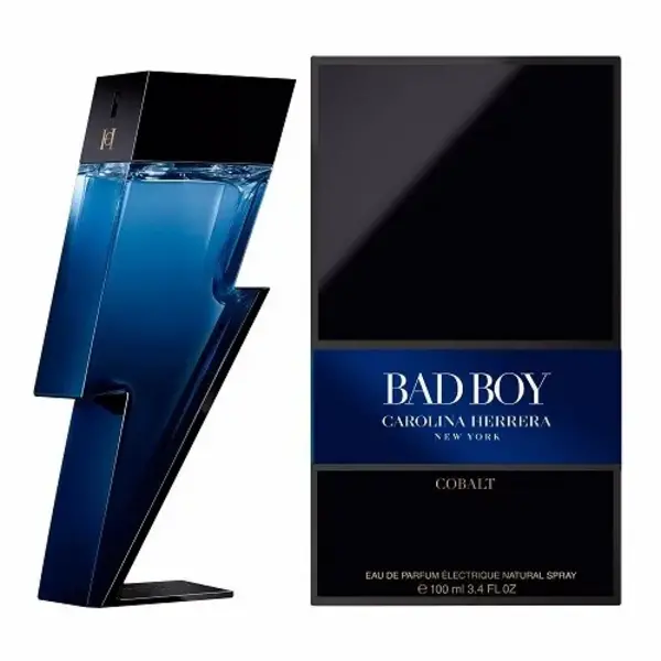 Image of Carolina Herrera Bad Boy Cobalt Eau de Parfum For Him 100ml