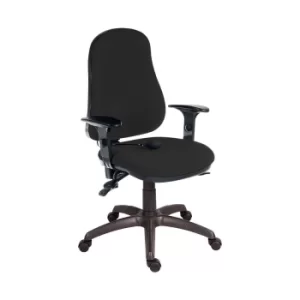 Image of Teknik Office Ergo Comfort Air Computer Chair Fabric with Arms, Black