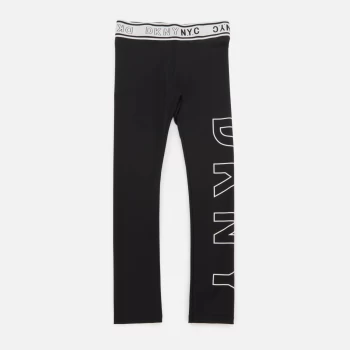 Image of DKNY Girls Leggings - Black - 10 Years