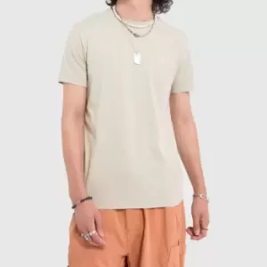 Image of Timberland Dustan Jersey River T-Shirt In Stone
