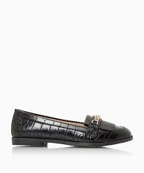 Image of Head Over Heels by Dune Black 'Giles' Loafers - 3