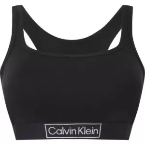 Image of Calvin Klein Unlined Bralette - Black