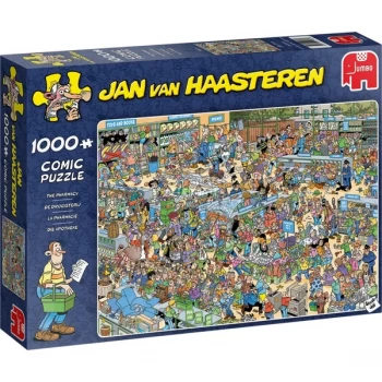Image of Jumbo Jan van Haasteren The Pharmacy Jigsaw - 1000 Piece
